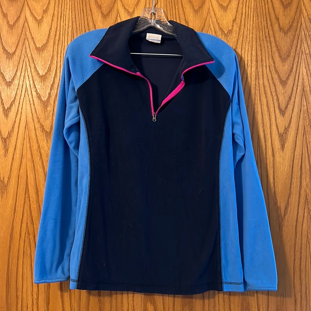 Columbia Size Large Quarter Zip Pullover